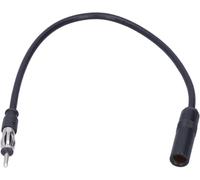 Hamiltion-Rallonge D'Antenne De Voiture, Extension Cable D'Antenne Voiture D'Autoradio Universel Rallonge D'Antenne Fm Accessoire De Voiture Noir Composants Radio