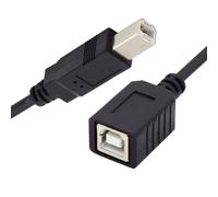 Hamiltion-Rallonge Usb 2.0 Type B Mâle Vers Femelle 20 Cm Pour Disque D'Imprimante Et Scanner