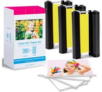 Hamiltion-Recharge Canon Selphy Cp1500 Cp1300 Kp-108In 3115B001(Aa) Papier Photo Et Cartouche,Compatible Canon Papier Photo Et Cartouche Pour Cp1200 Cp1000 Cp910,3 Cartouche Et 108 Papier Photo (10