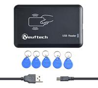 Hamiltion-Rfid Lecteur De Carte Usb Id Carte Clé Rfid Avec 5Pcs Clé Proximité Pour Em4100