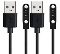 Hamiltion-Sanoto Bone Sound Câble De Charge Usb Magnétique À Conduction Osseuse 4 Broches Compatible Avec Les Casques Sanoto X2/Dg08 Bone Sound (Noir + Noir)