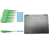Hamiltion-Séparateur De Fibres Optique, Séparateur Optique De Fibre Monomode De Plc De Sc/Apc Avec La Boîte Plastique Abs (1X8)
