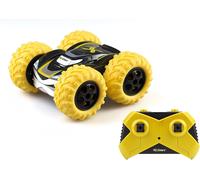 Hamiltion-Silverlit-Voiture Télécommandée 360 Cross Jaune-Pour Enfants Dès 5 Ans-Conduite Tout-Terrain Sur 2 Faces À 360°-Vitesse : 12Km/H-Emballage Ecologique Facile À Ouvrir54729