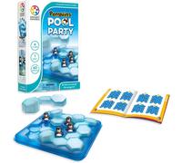 Hamiltion-Smart Games-Penguins Pool Party, Puzzle Game With 60 Challenges, 6+ Ages