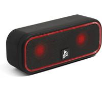 Hamiltion-Speaker Stripe Haut-Parleur Bluetooth Extérieur-5 Watts De Puissance-Fantaisie Noir