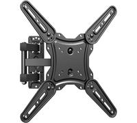 Hamiltion-Support Mural Tv 26-65 Pouces-Fixation Murale Tv Peut Contenir Jusqu'À 35Kg, Accroche Television Mural Orientable (± 90°), Incline (+ 6°, -12°) Et Étend, Support Vesa Pour Tv Plat/Incurvé
