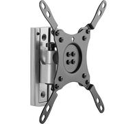 Hamiltion-Support Murale Moniteur 13-42" S3122 (33-107Cm) Suspendu Orientable Inclinable Support Écran Moniteurs Universel Accroche Moniteur Vesa 200 X 200 Gris Bras Pour Moniteur