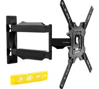 Hamiltion-Support Tv Mural Pour Écrans De 24 À 60 Pouces, Vesa 100X100 À 400X400Mm Inclinable, Pivotant Avec Bras Extensible Pour Les Écrans 4K Uhd Lcd Plasma Courbé, Charge Max 36.2Kg [Hdtv-E]