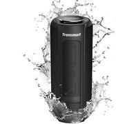 Hamiltion-T6 Plus Enceinte Bluetooth 40 W, Enceintes Portables Étanches Ipx6 Avec Powerbank, 15 Heures De Lecture, Son Stéréo, Effet Triple Basse, Haut-Parleur Bluetooth 5.0 Et Mains Libres