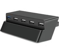 Hamiltion-Tnp 5 Port Usb Hub Pour Ps4 Slim Edition-Adaptateur Haut Débit Usb 3.0/2.0, Accessoires, Connecteur De Concentrateur D'Extension, Séparateur, Clavier, Chargeur, Souris, Portable, Prise