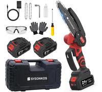 Hamiltion-Tronçonneuse Sans Fil, Mini Tronçonneuse Électrique Sans Fil, Mini Tronçonneuse De 15,2 Cm, Petits Outils Électriques Pour Couper Des Arbres, Couper Du Bois, Tailler Des Arbres