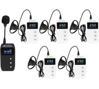 Hamiltion-Tt110 Système De Guide Touristique, Système De Guide D'Interprétation Sans Fil, Système D'Audio Guide 2.4G, Pour Tourisme, Usine, Conférence, Formation, Collège