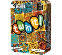 Hamiltion-Twin It-Jeu De Société Pour Enfants Dès 6 Ans-Jeu De Rapidité Pour Toute La Famille-Repérez Vite Les Paires Dans La Mosaïque Colorée-2 À 6 Joueurs-20 Min-En Français
