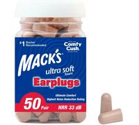 Hamiltion-Ultra Lot De 50 Paires De Bouchons D'oreille,Beige,Mixte,Mac-6244,Beige,N/A