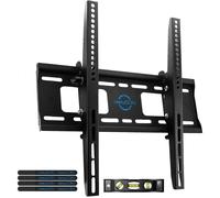 Hamiltion-Universel Tv Support Mural-32"-65" Pouces (81-165Cm)-Jusqu'À 75Kg Et Vesa 400X400Mm-Inclinable-Distance Murale 56Mm-Tv Lcd Led Oled