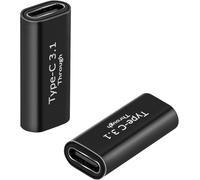 Hamiltion-Usb C 3.1 Femelle Vers Femelle Adaptateur, 10Gbps Adaptateur Usb C Support 4K Vidéo Et L'Audio Connecteur D'Extension Compatible Avec Phone, Switch, Ps5 Et Tablette, 2Pcs