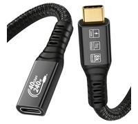 Hamiltion-Usb4 D'Extension Cable Compatible With Thunderbolt 4 Cable Male To Female 8K@60Hz 5K/4K 120Hz Video 40Gbps Data 240W Power Delivery Usb-C Cable External Ssd Egpu (0.8M)