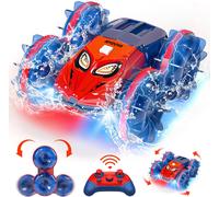 Hamiltion-Voiture Telecommandé Enfant Tout Terrain Amphibie, 2.4 Ghz Proportionnelle 20+ Km/H Hobby Offroad Monster Rc Truck, 360°& 180°Rotation Étanche