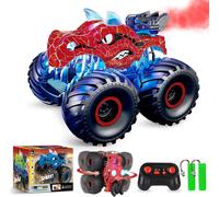 Hamiltion-Voiture Télécommandée Monster Dinosaure Camion Pour Enfants À Partir De 3, 4, 5, 6, 7, 8 Ans, 2,4 Ghz, Jouet Radiocommandé, Avec Lumière, Son, Pulvérisation, Tout Terrain, Voitures Radiocom