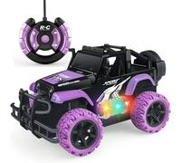 Hamiltion-Voitures Télécommandées Pour Filles-Voiture Télécommandée-Jouets Pour Enfants De 3, 4, 5 Ans-Véhicules Rc-Jouets Avec 3 Lumières Colorées Pour Enfants De 5 À 7, 8 Et 9 Ans