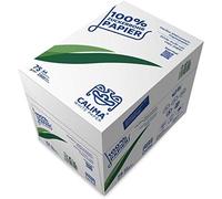 Hamiltion-® White Paper Papier Jet D'encre Treefree,Upcyling 100% Résidus De Canne À Sucre Respectueux De L'environnement,Durable,Din A4 75g/M2,Blanc (2500 Feuilles = 5 Paquets De 500 Feuilles)