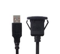 Hamiltion-Xiwai¿Câble Auxiliaire Usb 2.0 Étanche Pour Tableau De Bord De Voiture, 1 M