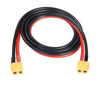 Hamiltion-Xt60 Câble Xt60 12Awg Femelle Vers Femelle Rallonge Pour Batterie Rc Portable Power Station Solaire Panneau Solaire 0,5 M