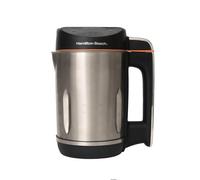 Hamilton Beach HBSM003J Machine à soupe 3 en 1, mélangeur à smoothie et confiture, 1,6 L, écran numérique incliné facile à lire, capteur de remuage automatique et de débordement, permet de préparer 4