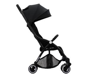 Hamilton by Yoop S1 Plus Poussette - Capacité de charge jusqu'à 22 kg - Léger, réglable et maniable - Buggy Premium avec technologie de pliage à une main - Noir