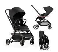Hamilton by Yoop T1 Buggy - Siège pivotant à 360° - Technologie MagicFold™ - Pliable - porte-gobelet inclus - Poussette réglable et maniable - Noir