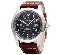 Hamilton Khaki Field Automatique Noir Cadran H70555533 Montre Pour des hommes