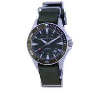 Hamilton Khaki Navy Scuba Vert Cadran H82375961 Montre Pour Des Hommes