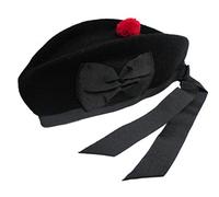 Hamilton Kilts Chapeau Glengarry écossais pour Cornemuse, Kilt, Casquette de Parade Militaire, 58 cm