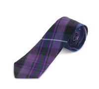 Hamilton Kilts Cravate à carreaux écossais Stewart Tartan traditionnel en acrylique sergé Noir, Pride of Scotland, taille unique