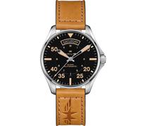 Hamilton Montre Marron Analogique Hommes Khaki Aviation H64645531