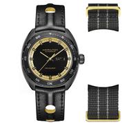 Hamilton Montre Noir Analogique Hommes American Classic Pan Europ Day Date