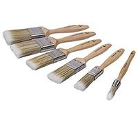 Hamilton Prestige Lot de 6 pinceaux synthétiques compatibles avec boîte Vapeur 2,5 cm, 3,8 cm, 5,1 cm