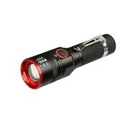 Hamish Hawk Lampe de poche DAI QI XML-T6 rechargeable avec câble USB LED zoomable 3 modes pour 18650