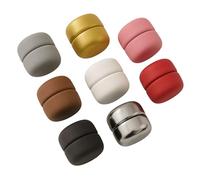 Hamishkane Épingles à hijab magnétiques puissantes, sans accroc, sans aiguille, multi-usage pour femme, clips magnétiques sécurisés, couleurs aléatoires en lot de 4, 8 et 12, taille unique