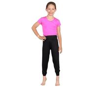 Hamishkane® Pantalon sarouel tendance pour fille - Confortable - Coupe ample - Alibaba - Pantalon sarouel élégant pour enfants - Parfait pour l'été décontracté et les jeux actifs, Noir , 13-14 ans