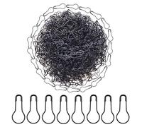 HAMIYELL Lot de 1 000 épingles à nourrice en métal noir pour ampoule, gourde, calebasse pour vêtements, travaux manuels et accessoires de maison, adaptées pour les tailleurs