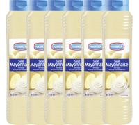 Hamker Salade Mayonnaise crémeuse finement épicée à l'huile de colza 875 ml, 6 pièces