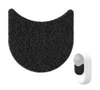 HAMKU 1 Pièces Protection Anti-Vent pour Micro pour Insta360 GO 3/GO 3S,La coupe moulante en coton coupe-vent et antibruit réduit le bruit du vent - radio transparente