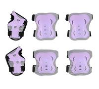 HAMKU 6 Pièces Protection Roller Enfant, Kit de Protection pour Patins à roulettes vec Genouillères, Coudières et Protèges-Poignets, Equipement de Protection pour Le Patinage à roulettes Scooter