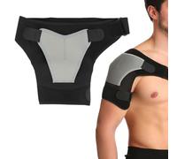 HAMKU Épaule Bandage Réglable pour Hommes & Femmes - Support d’Épaule Néoprène Diminuer contre Douleurs, Entorses - Gauche & Droite