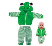 HAMKU vetement poupee Accessoire Poupee Vêtement pour Baby Doll pour 35-45 cm Nouveau-Né Bébé Poupées Filles pour Les Filles (C)