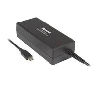 Hamlet Alimentatore Usb-C 65w Gan Power Delivery Con Cavo 2 Metri Nero