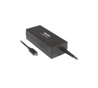 Hamlet Alimentatore Usb-C 65w Gan Power Delivery Con Cavo 2 Metri Nero
