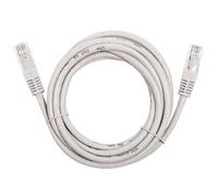 Hamlet Câble Ethernet Cat5e 3 mètres RJ45 mâle-mâle UTP Gris HCB30UTP5E