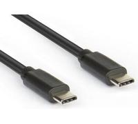 Hamlet Câble USB-C vers USB-C 1,5m Noir USB 2.0 100W XCUC-PD115C